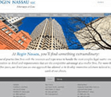 Website design for law firm Rogin Nassau